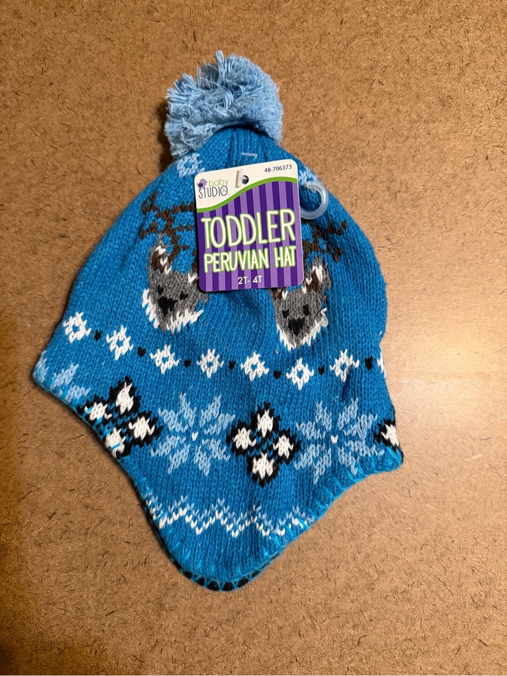 Brand New Hat Baby Studio. 2T-4T. Very cute with animal on it.